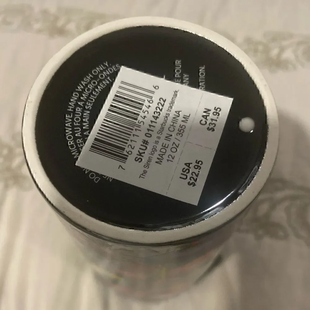 Starbucks 2023 Summer ‘Immersive Florals Luster’ Ceramic Mug Tumbler Like New